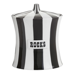 Glazed Porcelain Ice Bucket | Jonathan Adler Vice Rocks | Oroa.com