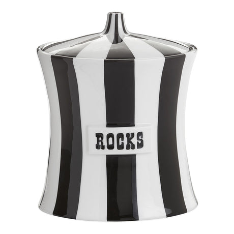 Glazed Porcelain Ice Bucket | Jonathan Adler Vice Rocks | Oroa.com
