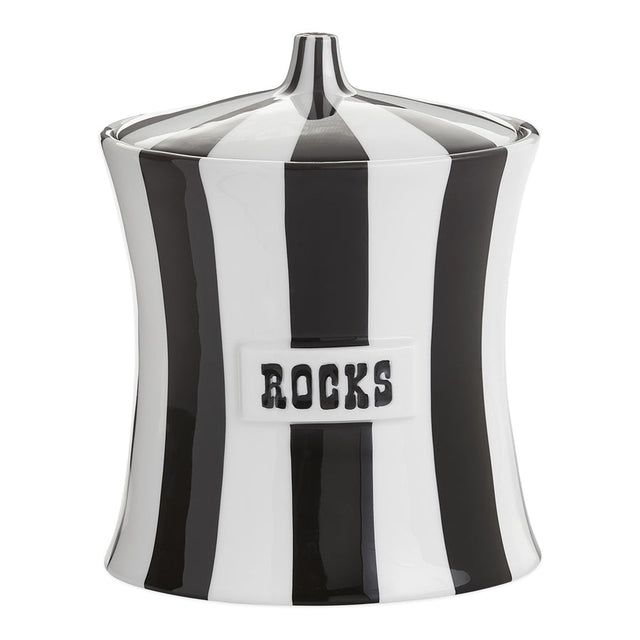 Glazed Porcelain Ice Bucket | Jonathan Adler Vice Rocks | Oroa.com