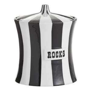 Glazed Porcelain Ice Bucket | Jonathan Adler Vice Rocks | Oroa.com