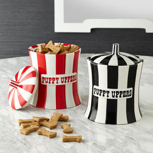 Black & White Porcelain Canister | Jonathan Adler Vice | Oroa.com