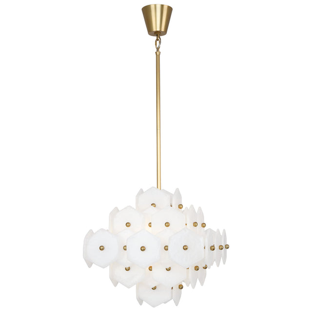 Hexagonal Glass Diamond Chandelier | Jonathan Adler Vienna | Oroa.com