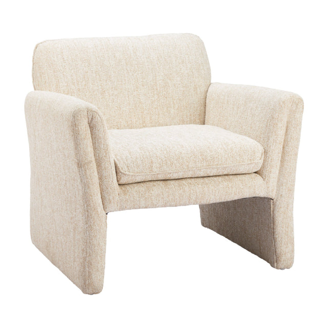 Oatmeal Beige Accent Chair | OROA Modern Dobra | Oroa.com