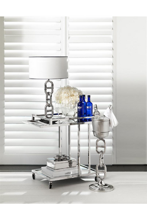 Silver Bar Cart | Eichholtz Beverly Hills | Oroa.com