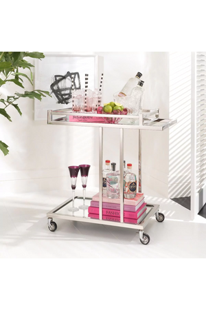 Silver Bar Cart | Eichholtz Beverly Hills | Oroa.com