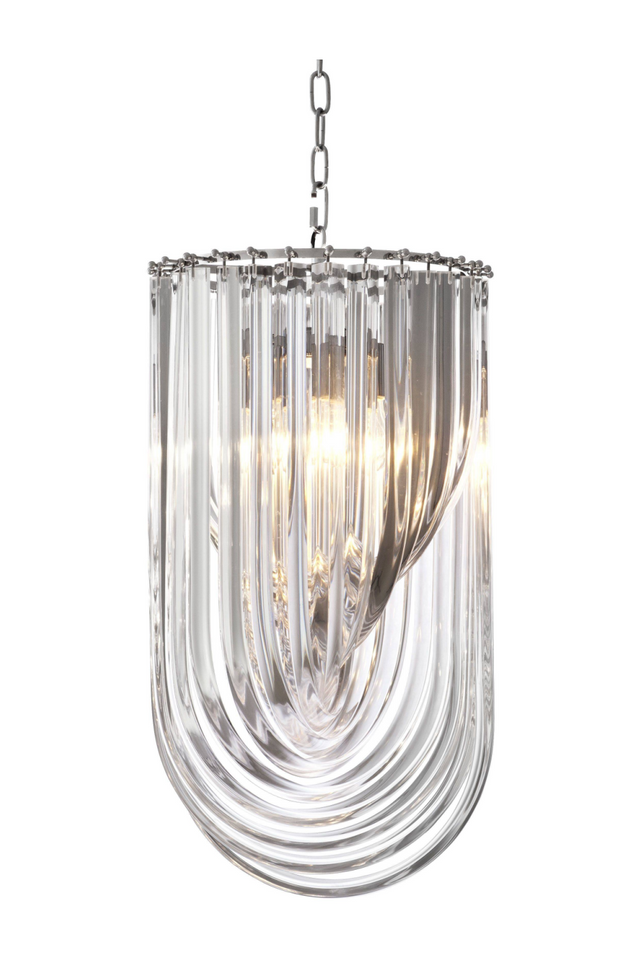 Lucite Loop Chandelier | Eichholtz Murano | OROA