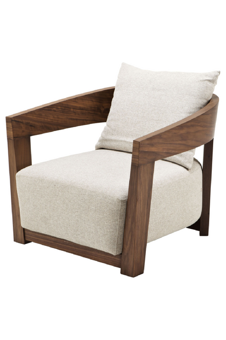 Wooden Frame Retro Armchair | Eichholtz Rubautelli | Oroa.com