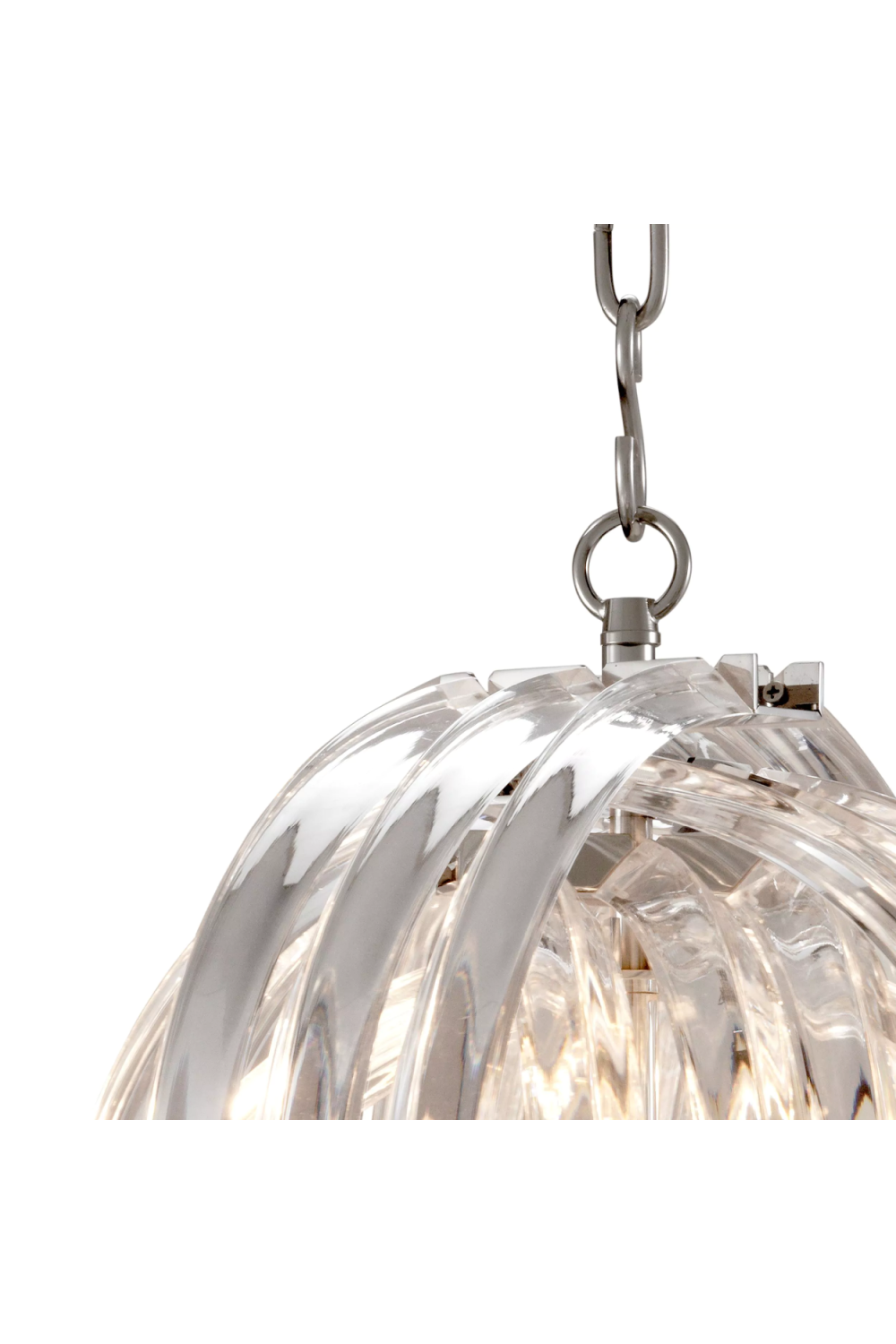 Lucite Loop Chandelier | Eichholtz Marco Polo S | OROA