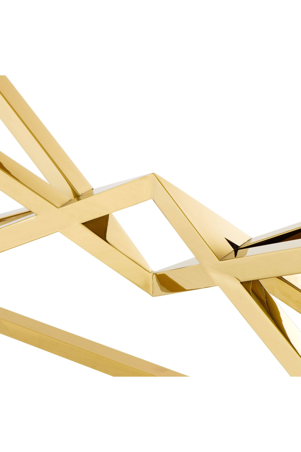 Brass Crossed-Leg Console | Eichholtz Connor L | #1 Eichholtz Retailer