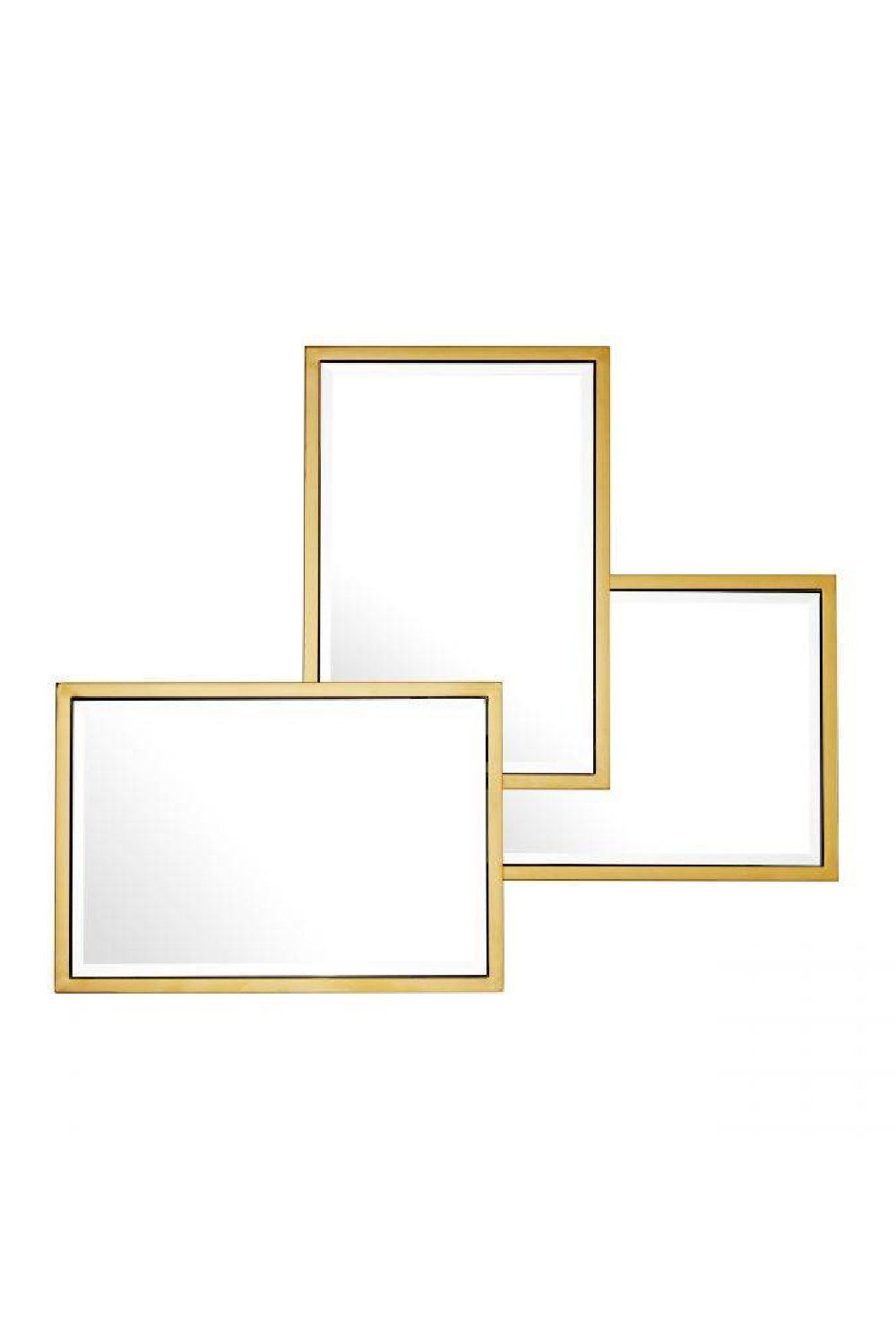 Rectangular Gold Trio Mirror | Eichholtz Sensation | OROA