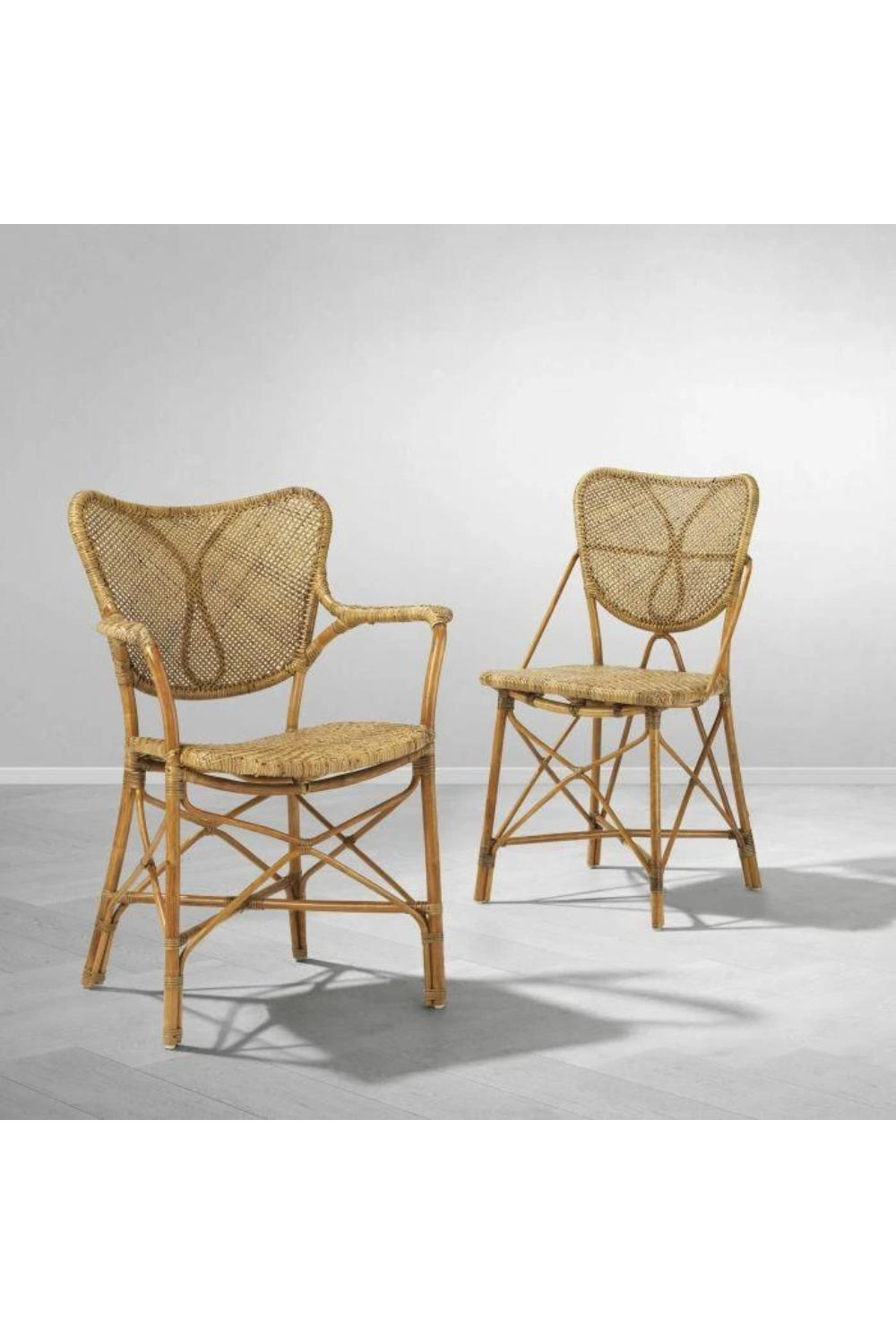 Handwoven Rattan Dining Armchair | Eichholtz Colony | Oroa.com