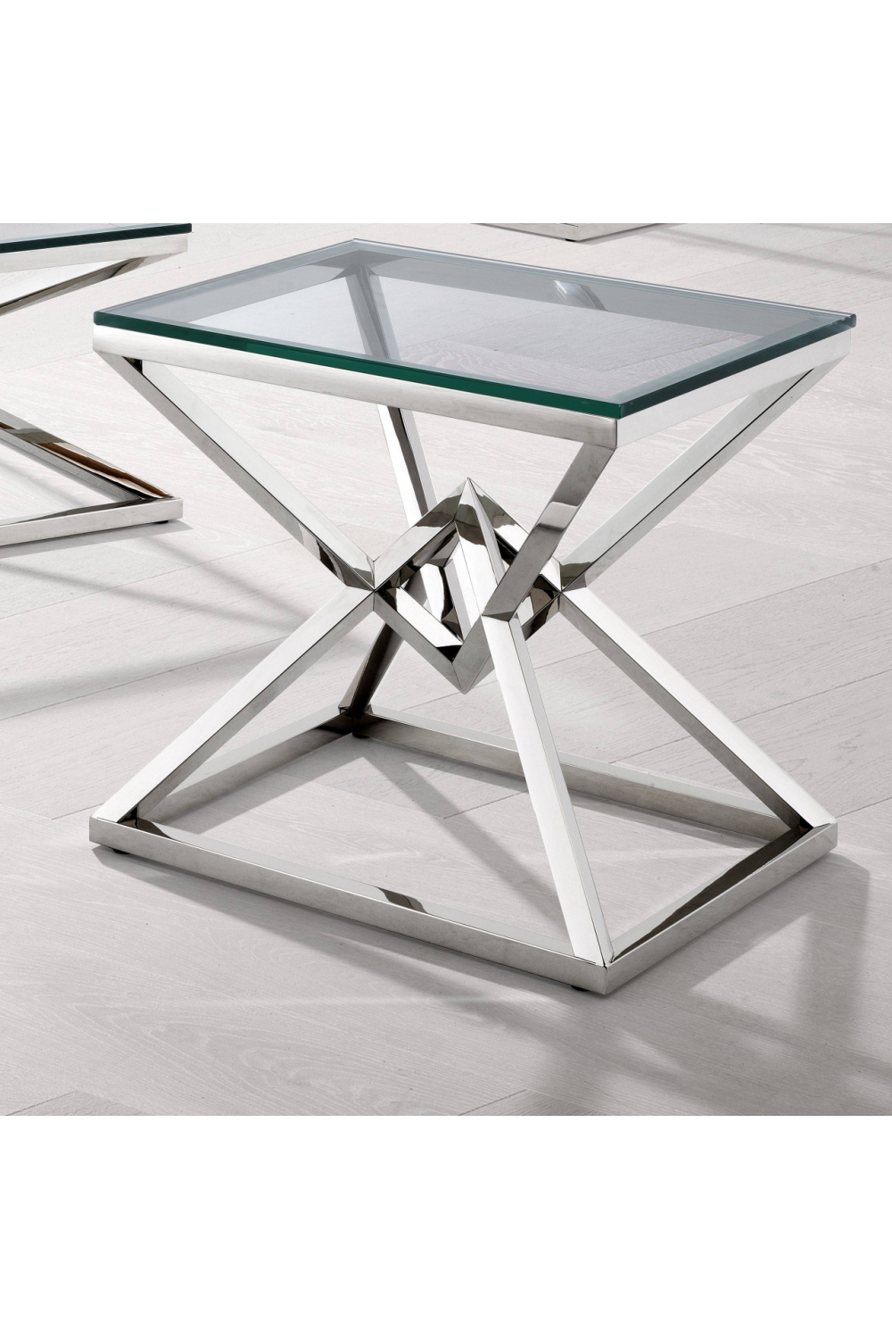 Stainless Steel Side Table | Eichholtz Connor | OROA