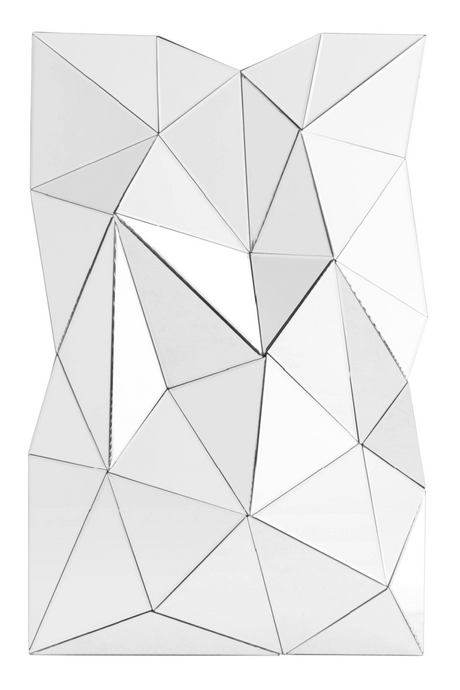 3D Triangle Faceted Wall Mirror | Eichholtz Boyton | OROA