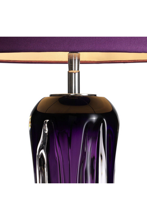 Purple Glass Table Lamp | Eichhlotz Castillo | OROA