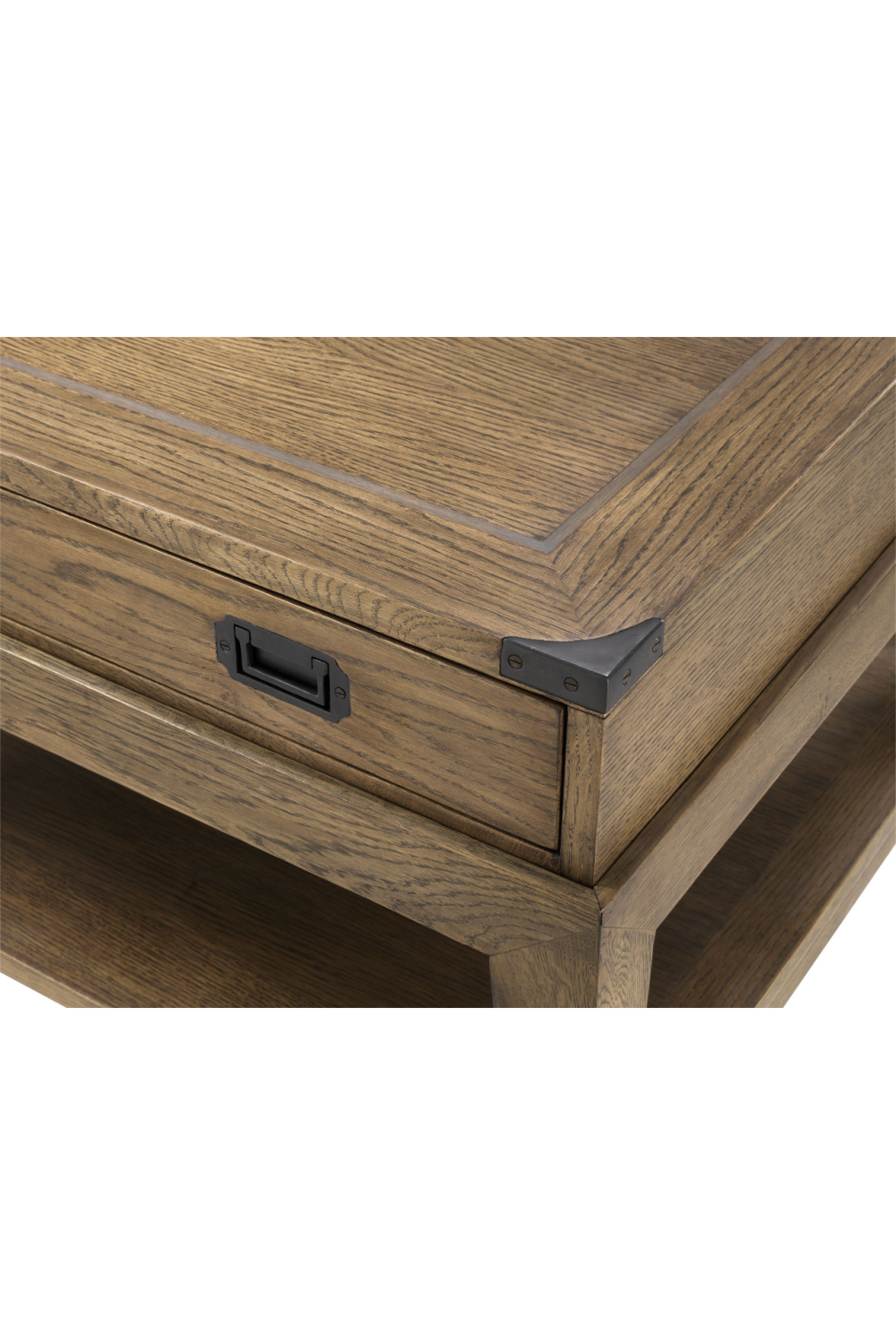 Wooden Side Table | Eichholtz Military | OROA