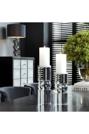 Crystal Candle Holder S | Eichholtz Earls Court | OROA TRADE