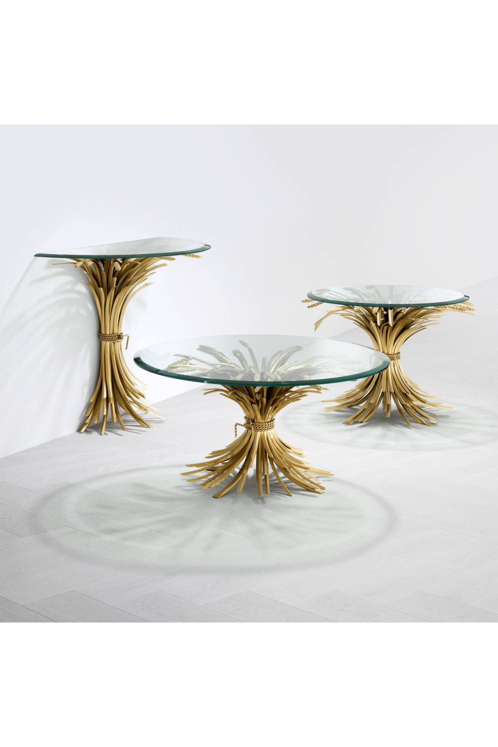 Sheaf Wheat Side Table | Eichholtz Bonheur | OROA