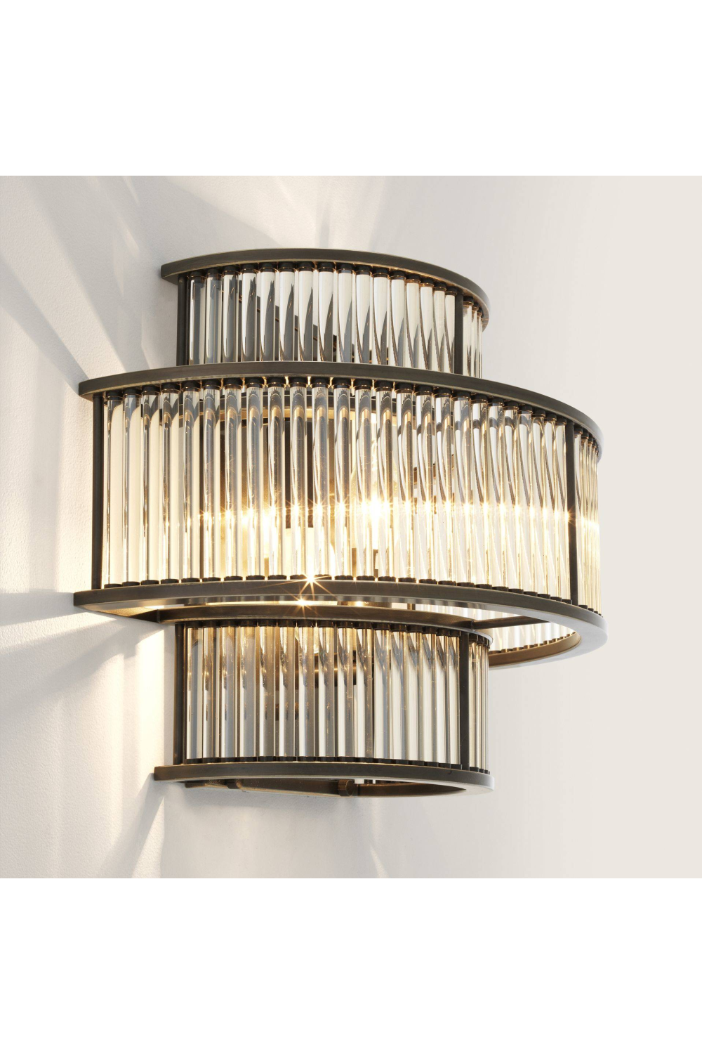 Layered Glass Wall Sconce | Eichholtz Mancini | OROA