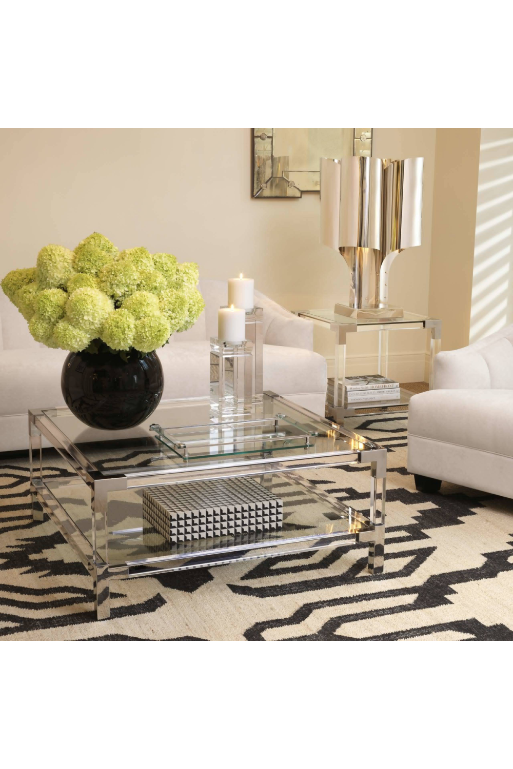 Acrylic Side Table | Eichholtz Royalton | OROA