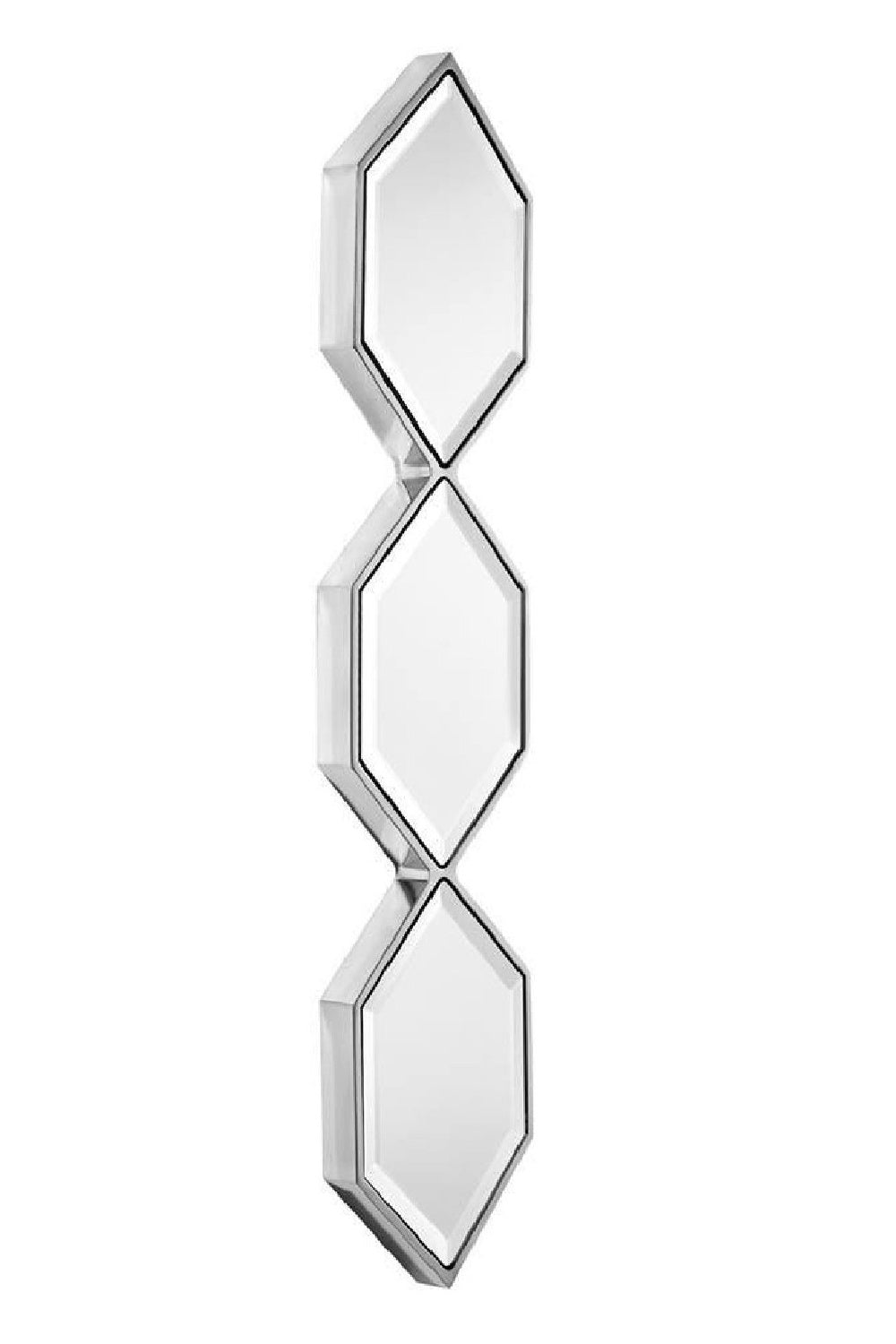Silver Hexagonal Trio Mirror | Eichholtz Saronno | OROA