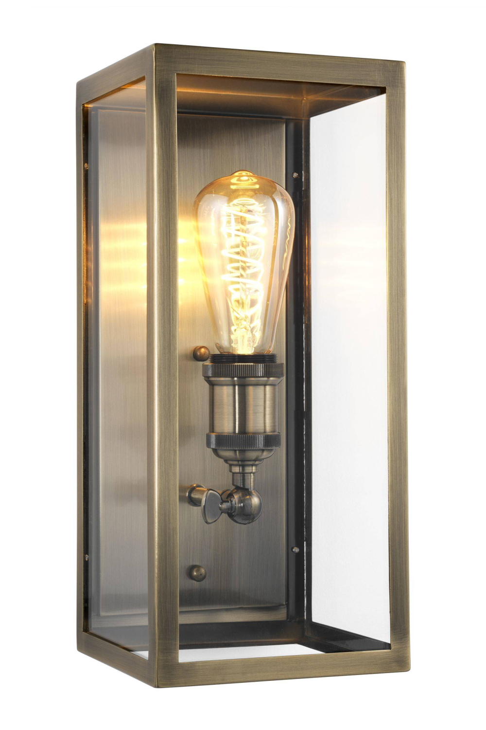Brass Lantern Wall Light | Eichholtz Irving | OROA