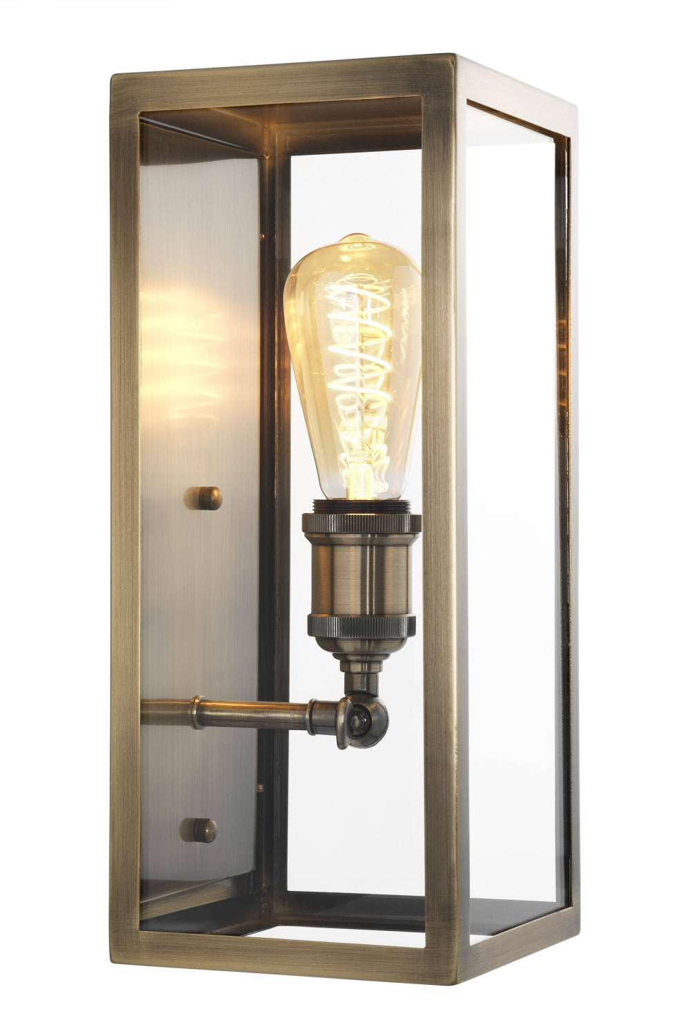 Brass Lantern Wall Light | Eichholtz Irving | OROA