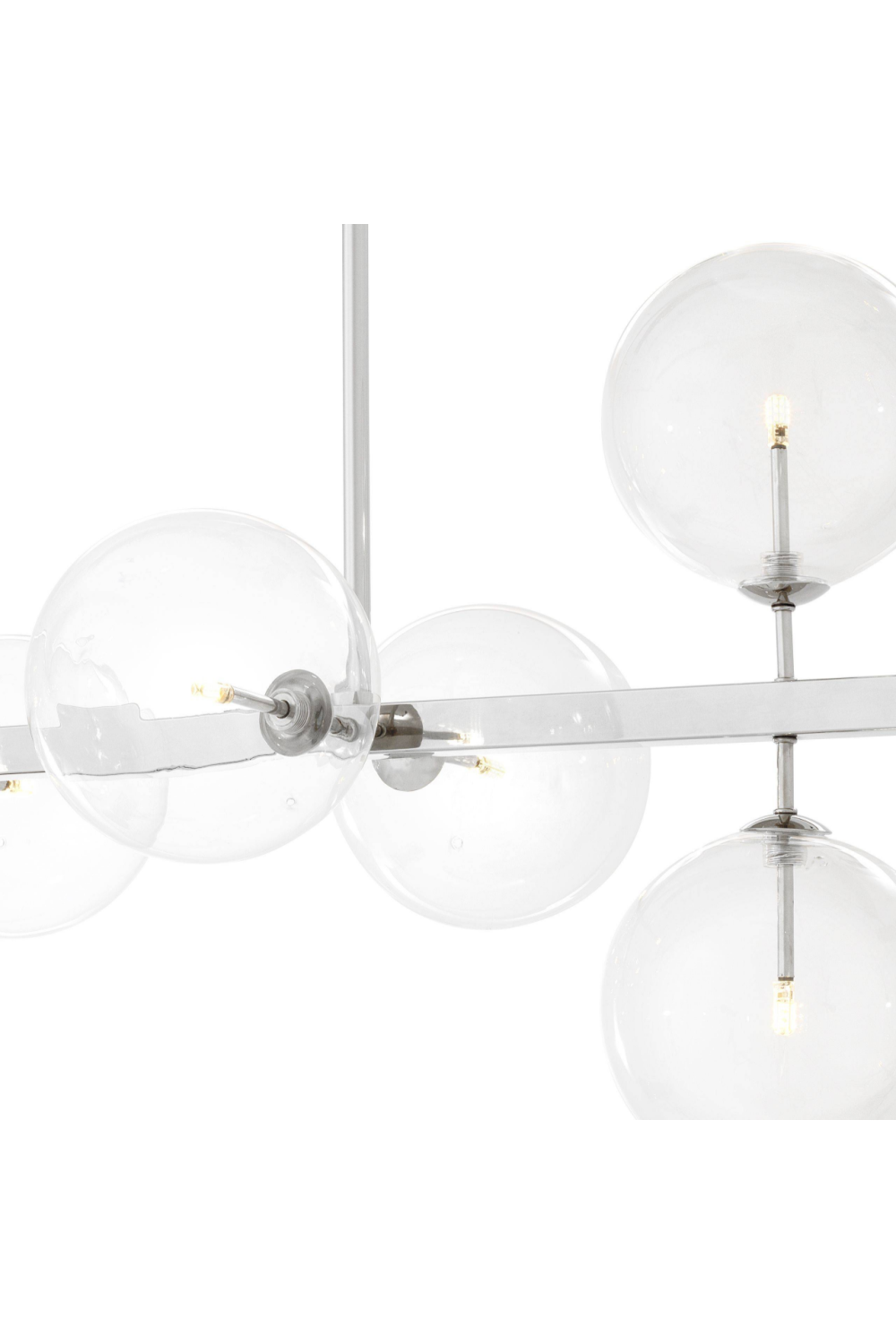 Linear Globe Island Chandelier | Eichholtz Largo | OROA