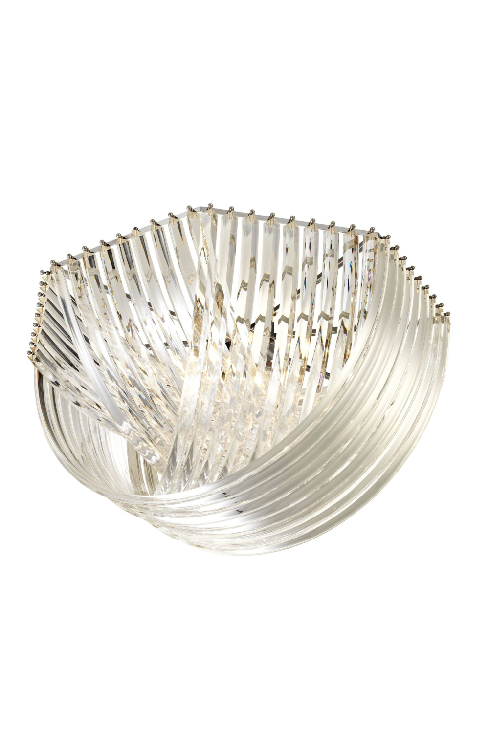 Lucite Loop Flush Mount | Eichholtz Hyeres | OROA