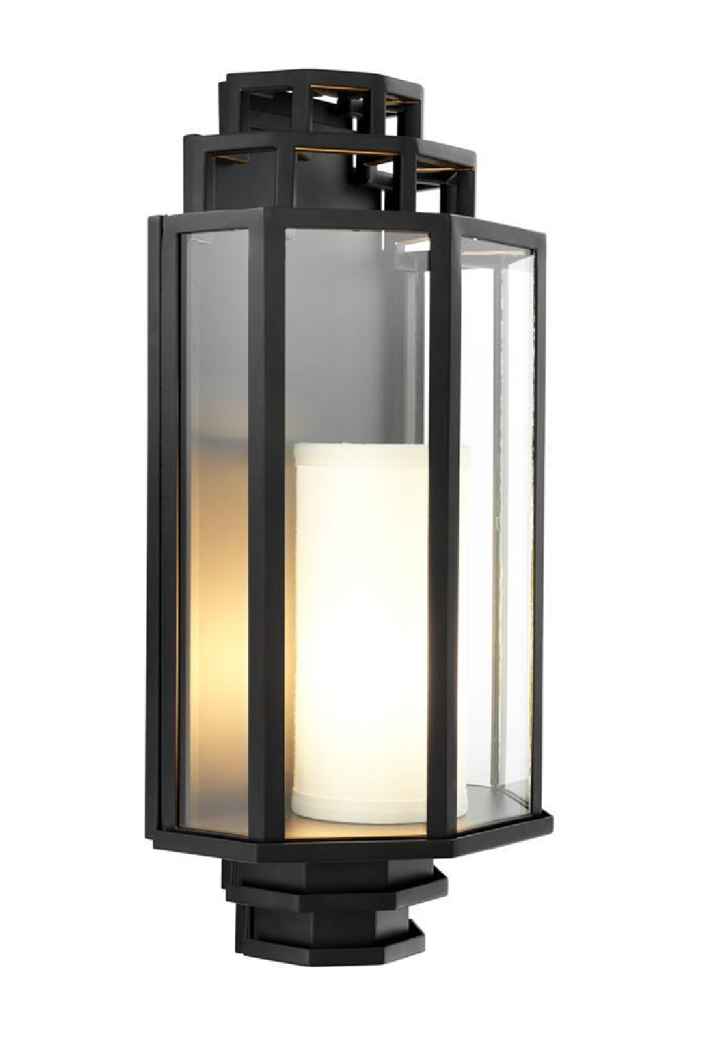 Black Lantern Wall Lamp | Eichholtz Monticello | OROA