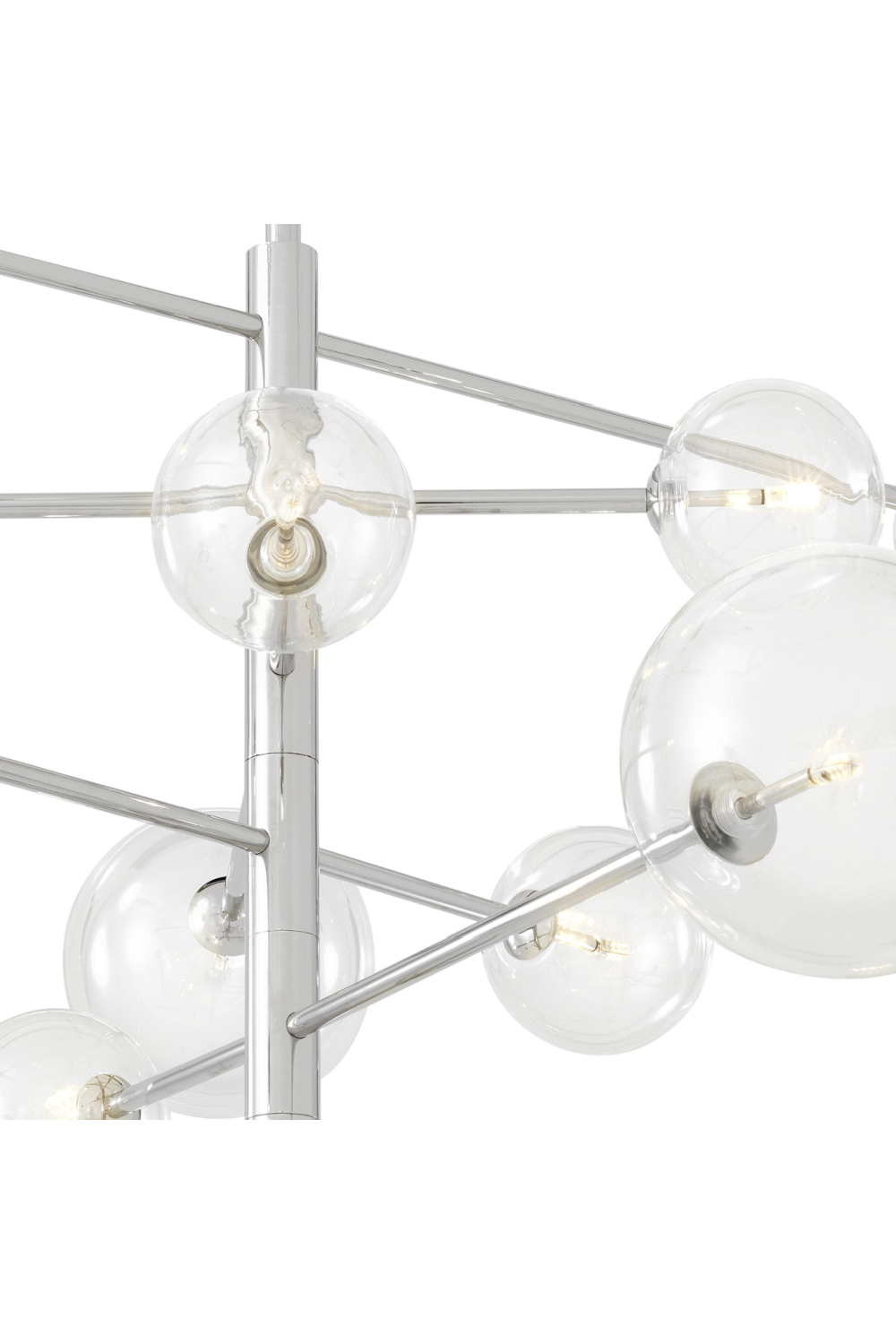 Nickel Sputnik Chandelier | Eichholtz Argento L | OROA