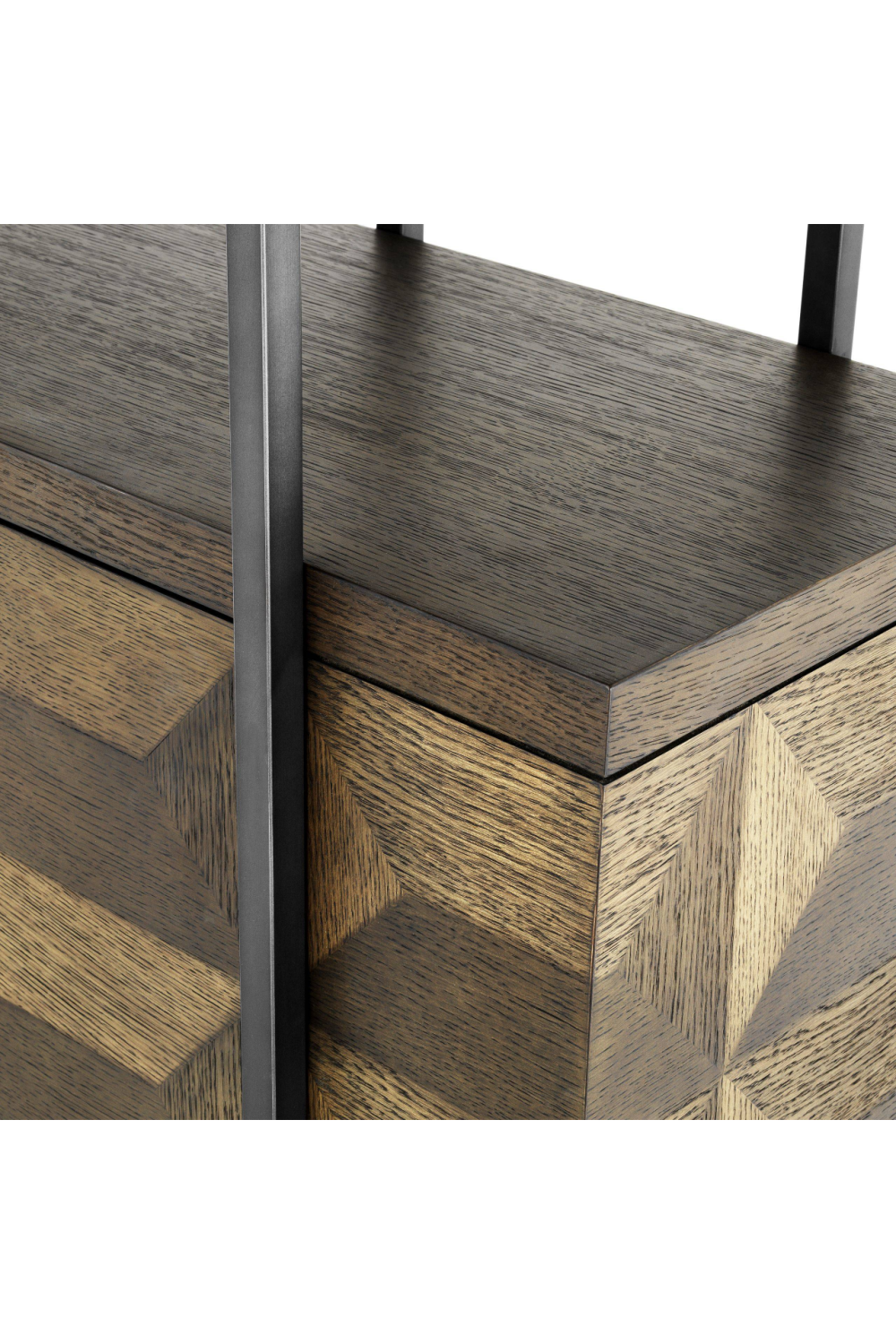 Modern Oak Cabinet with Doors | Eichholtz Gregorio | #1 Eichholtz Retailer 