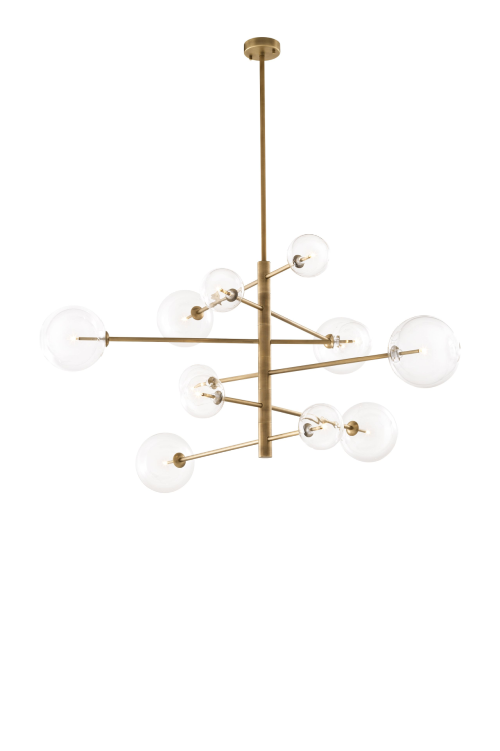 Brass Sputnik Chandelier | Eichholtz Argento L | OROA