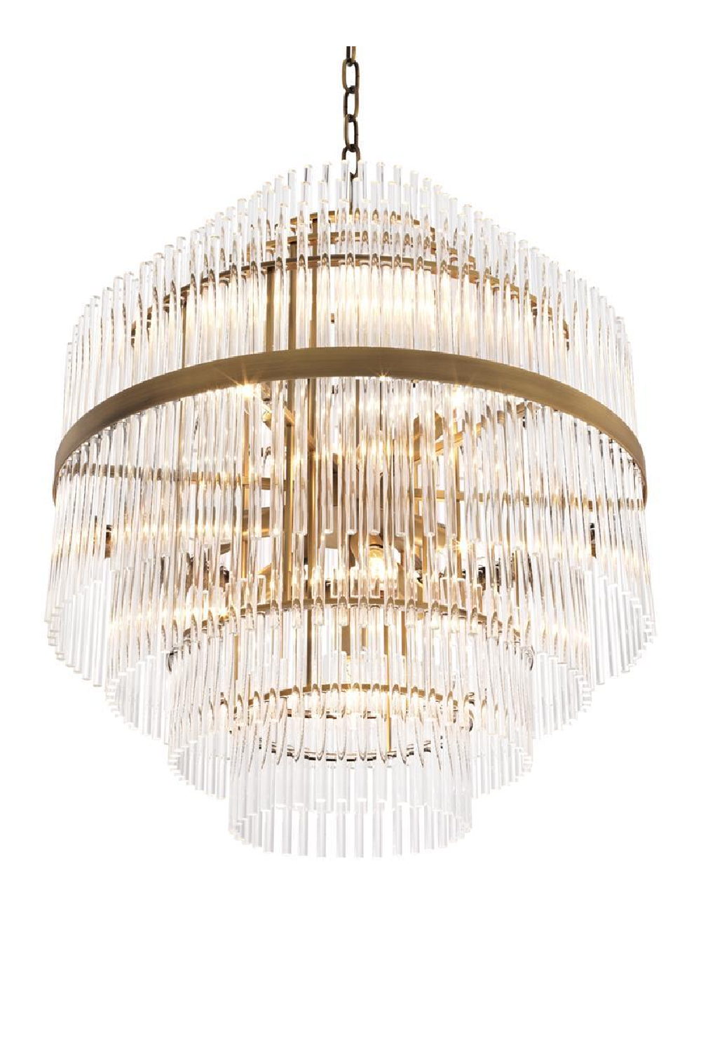 Glass Layered Chandelier | Eichholtz East | OROA