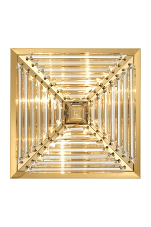 Gold Pyramid Flush Mount | Eichholtz Eden | OROA