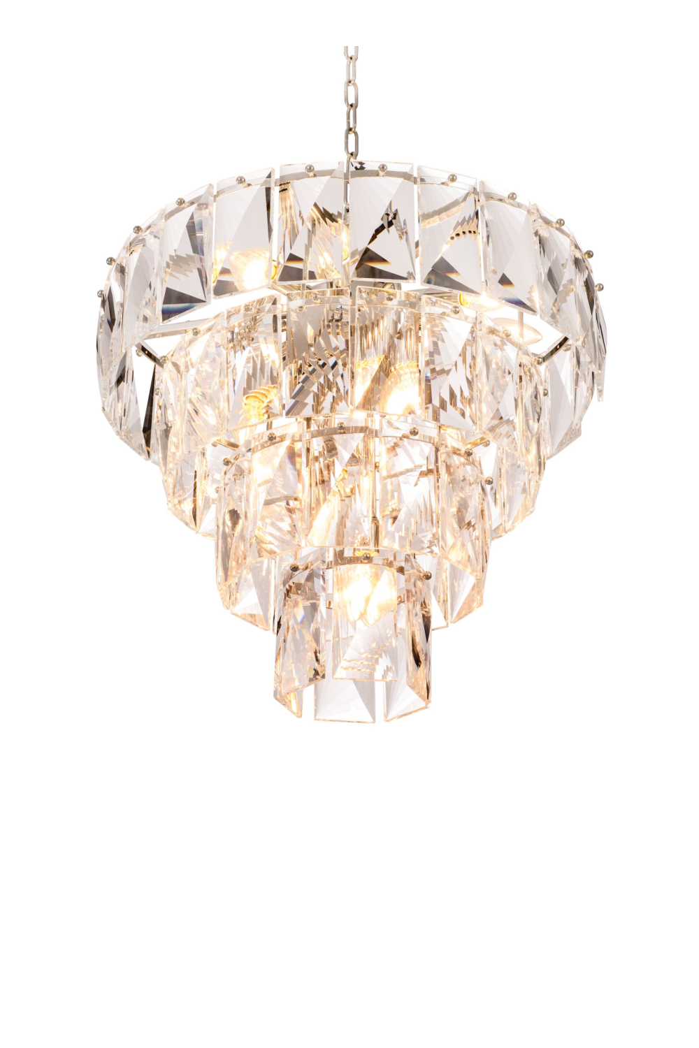 Glass Layered Chandelier | Eichholtz Amazone S | OROA