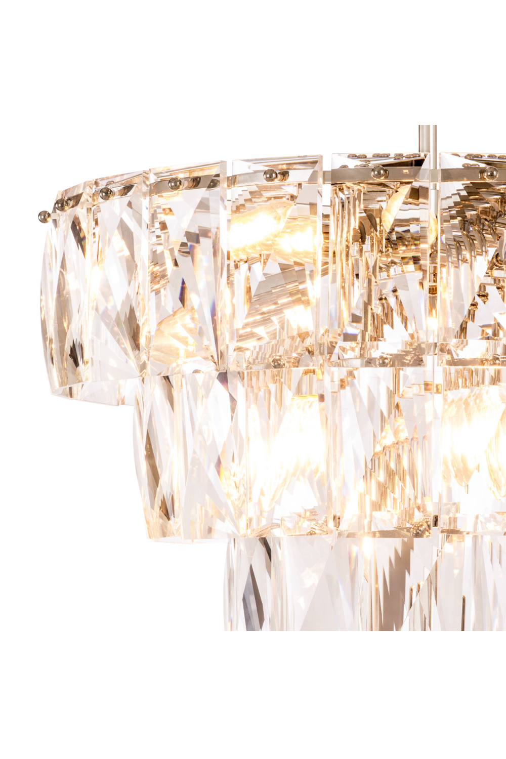 Glass Layered Chandelier | Eichholtz Amazone S | OROA