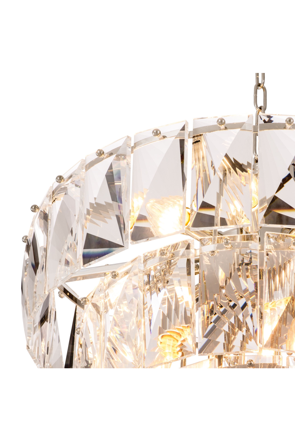 Glass Layered Chandelier | Eichholtz Amazone S | OROA