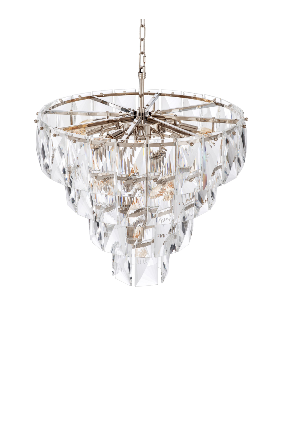 Glass Layered Chandelier | Eichholtz Amazone S | OROA