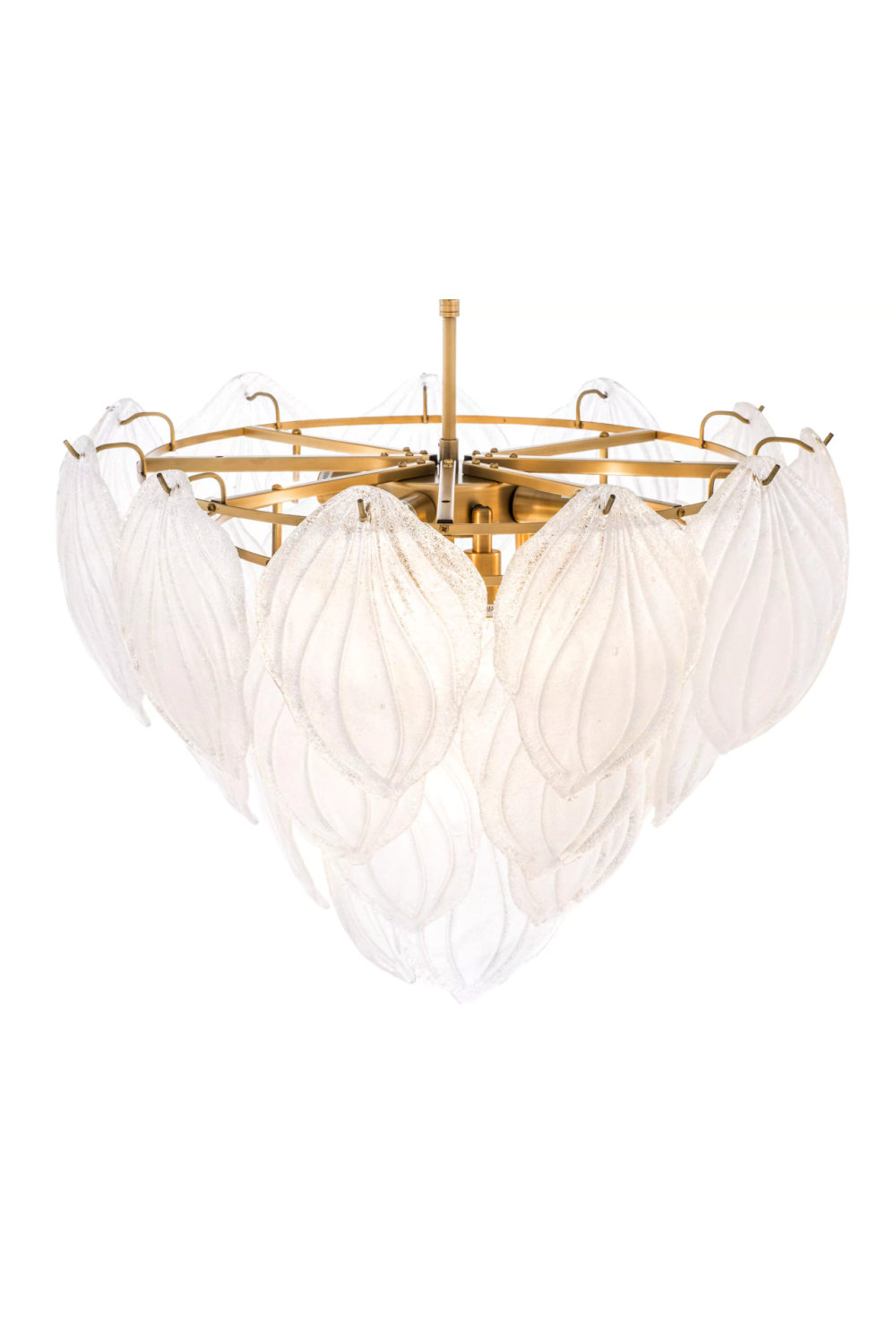 Frosted Glass Modern Chandelier | Eichholtz Novida | OROA TRADE