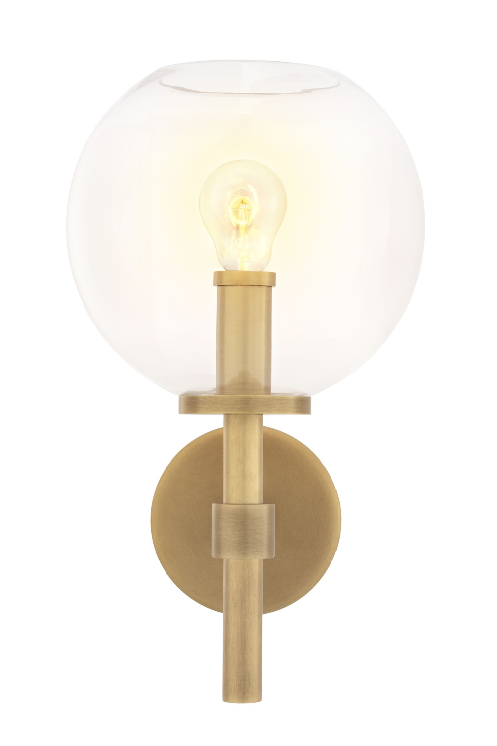 Brass Globe Wall Lamp | Eichholtz Jade | OROA