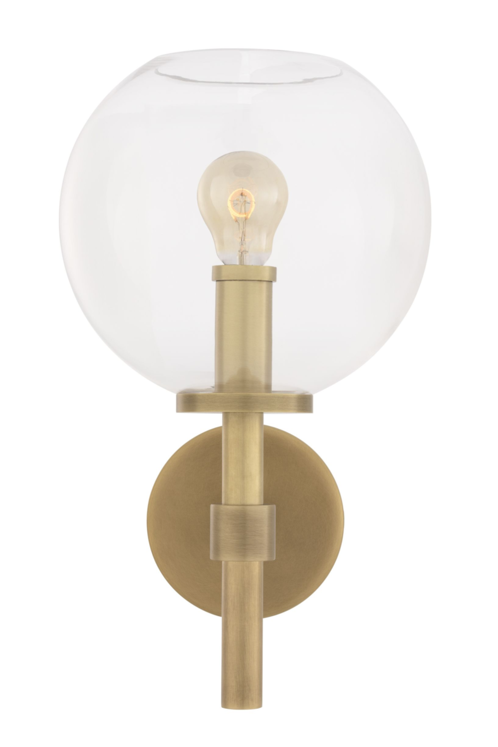 Brass Globe Wall Lamp | Eichholtz Jade | OROA