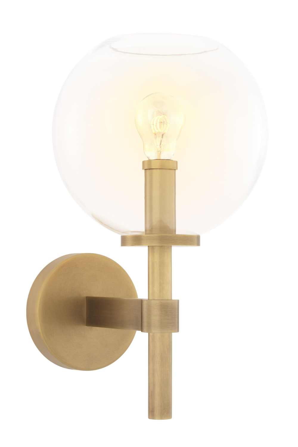 Brass Globe Wall Lamp | Eichholtz Jade | OROA