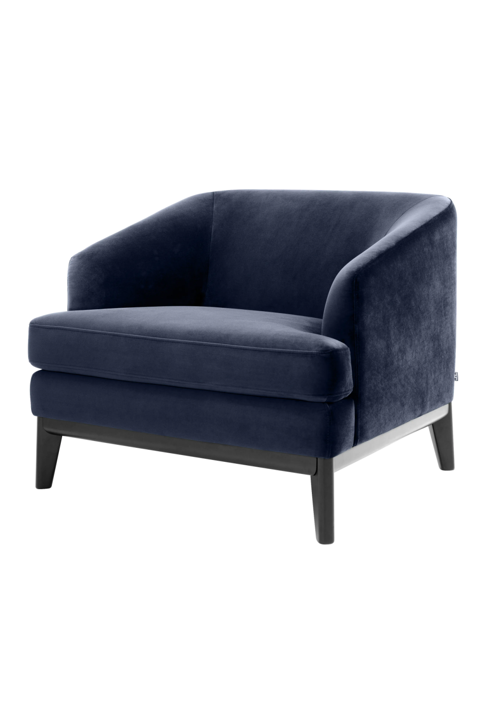 Blue Velvet Accent Chair | Eichholtz Monterey | Oroa.com