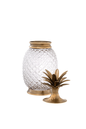 Glass Pineapple Jar | Eichholtz Hayworth | OROA