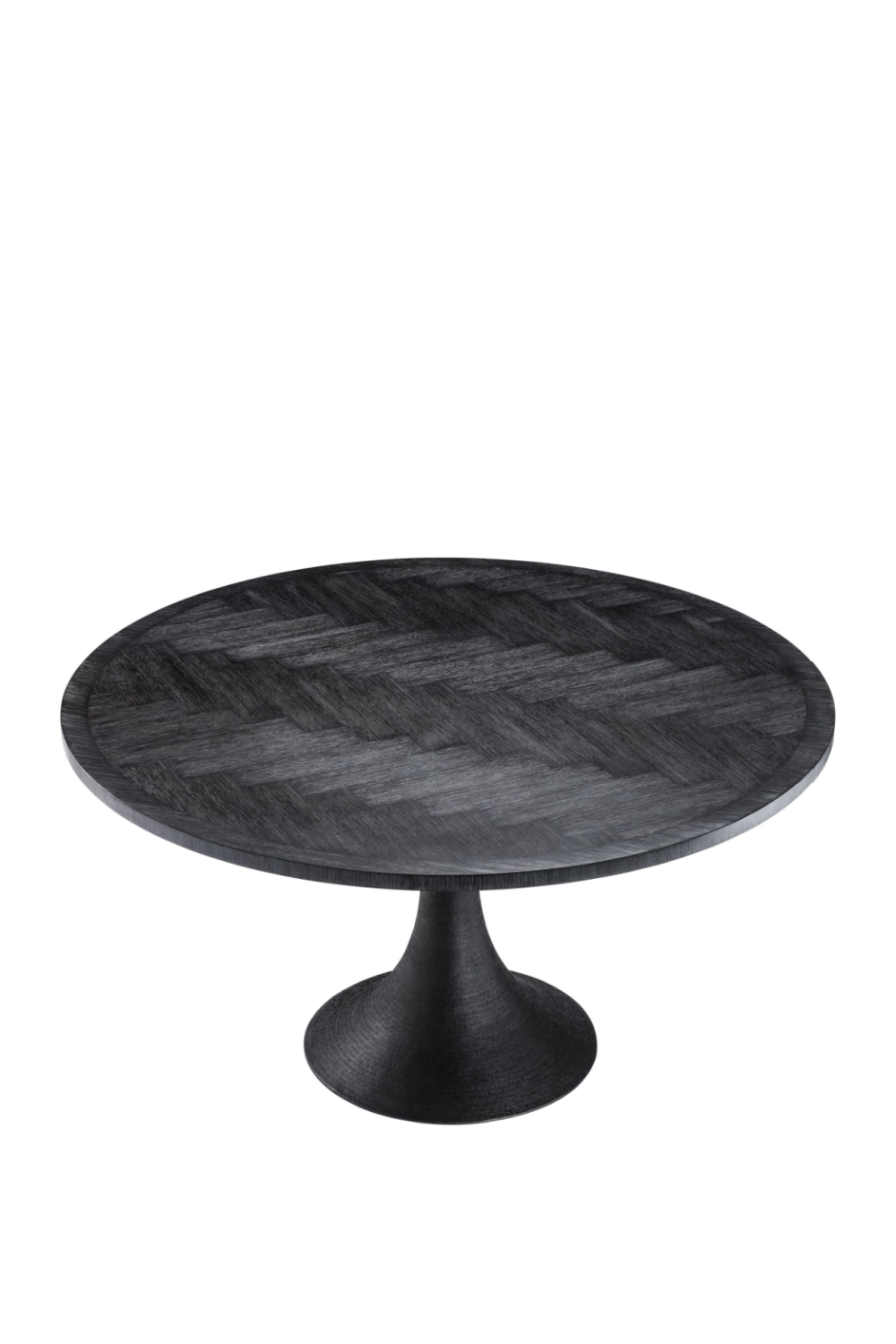 Round Charcoal Dining Table | Eichholtz Melchior | OROA