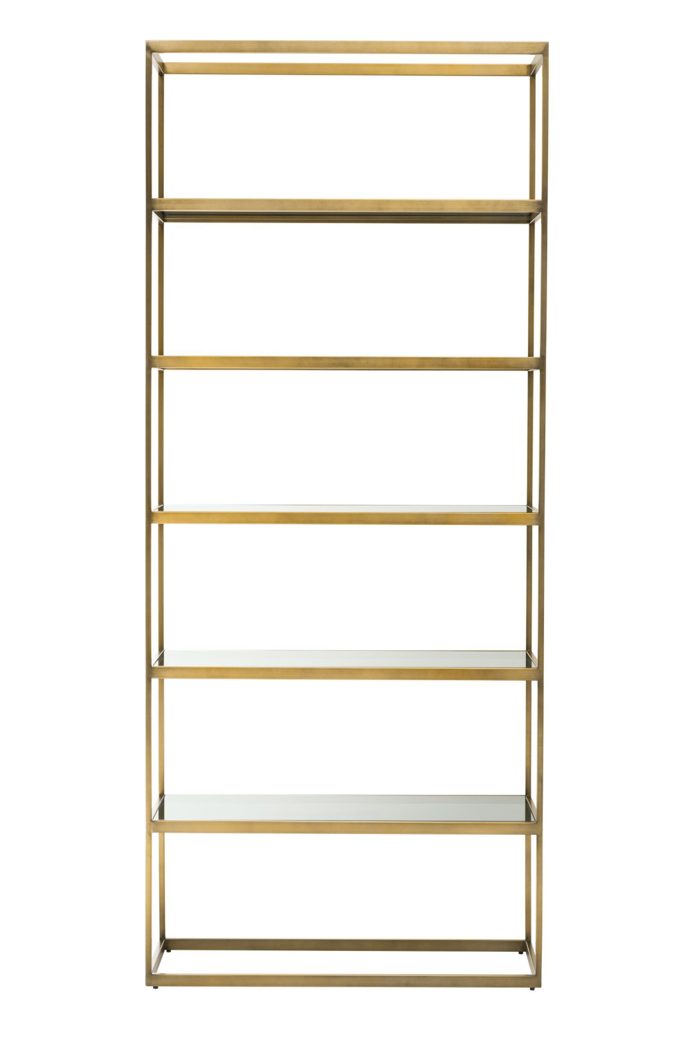 5 Shelf Brass Cabinet | Eichholtz Omega | OROA.com