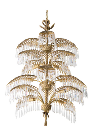 Vintage Brass Crystal Chandelier XL | OROA Imperial | OROA.com