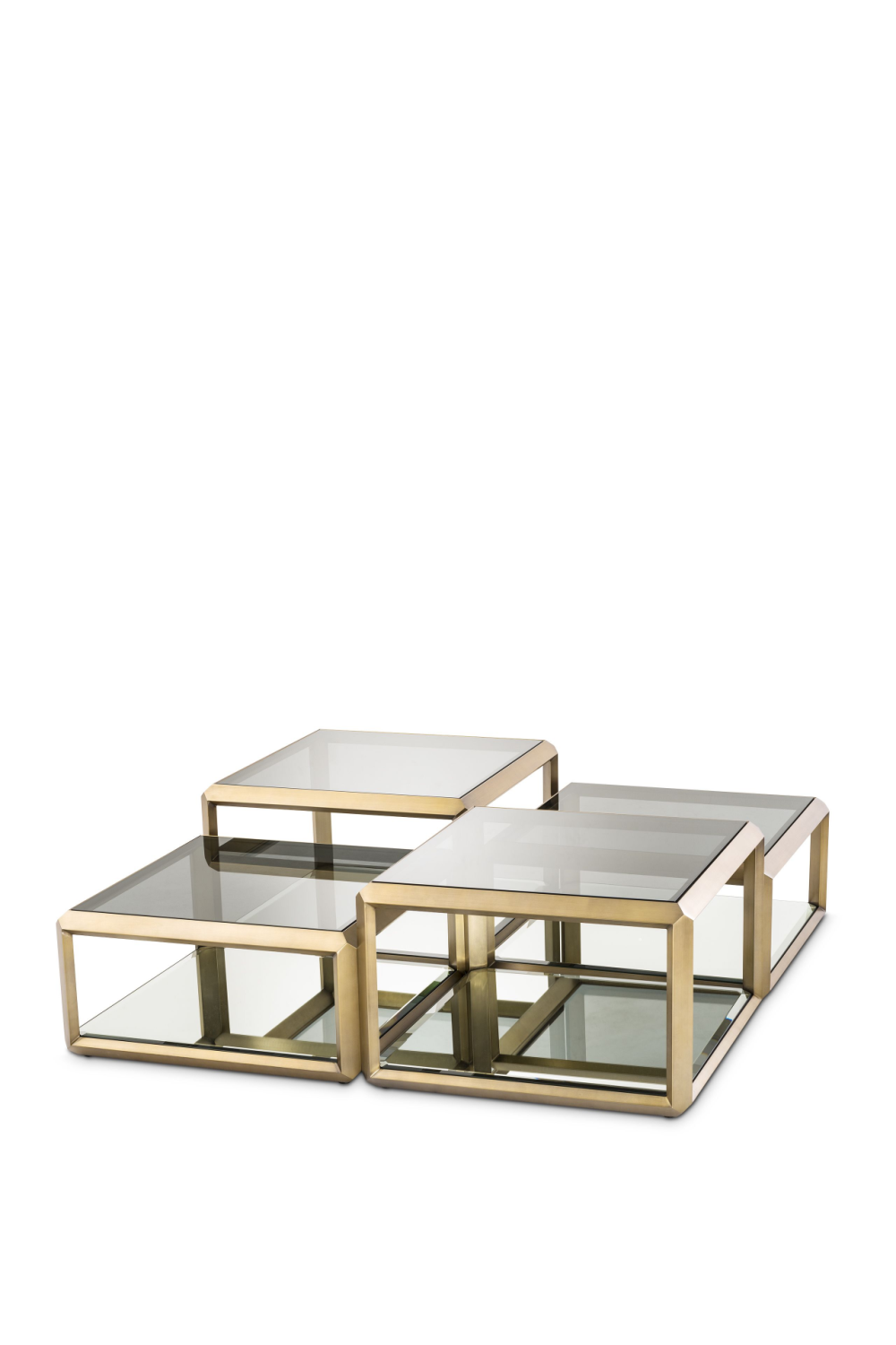 Brass Coffee Table Set | Eichholtz Callum | #1 Eichholtz Retailer