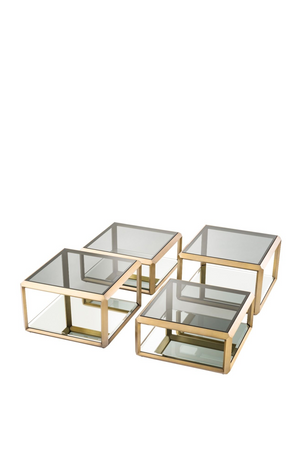Brass Coffee Table Set | Eichholtz Callum | #1 Eichholtz Retailer