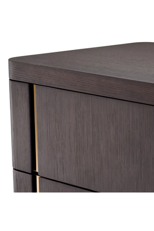 Scandinavian Mocha Side Table | Eichholtz Modesto | OROA.com